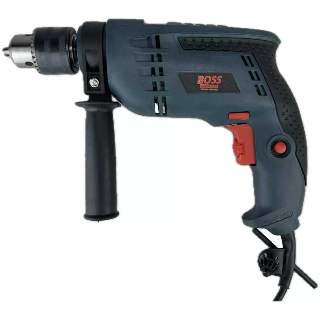 دریل چکشی باس مدل BS-5835 مجموعه 2 عددی