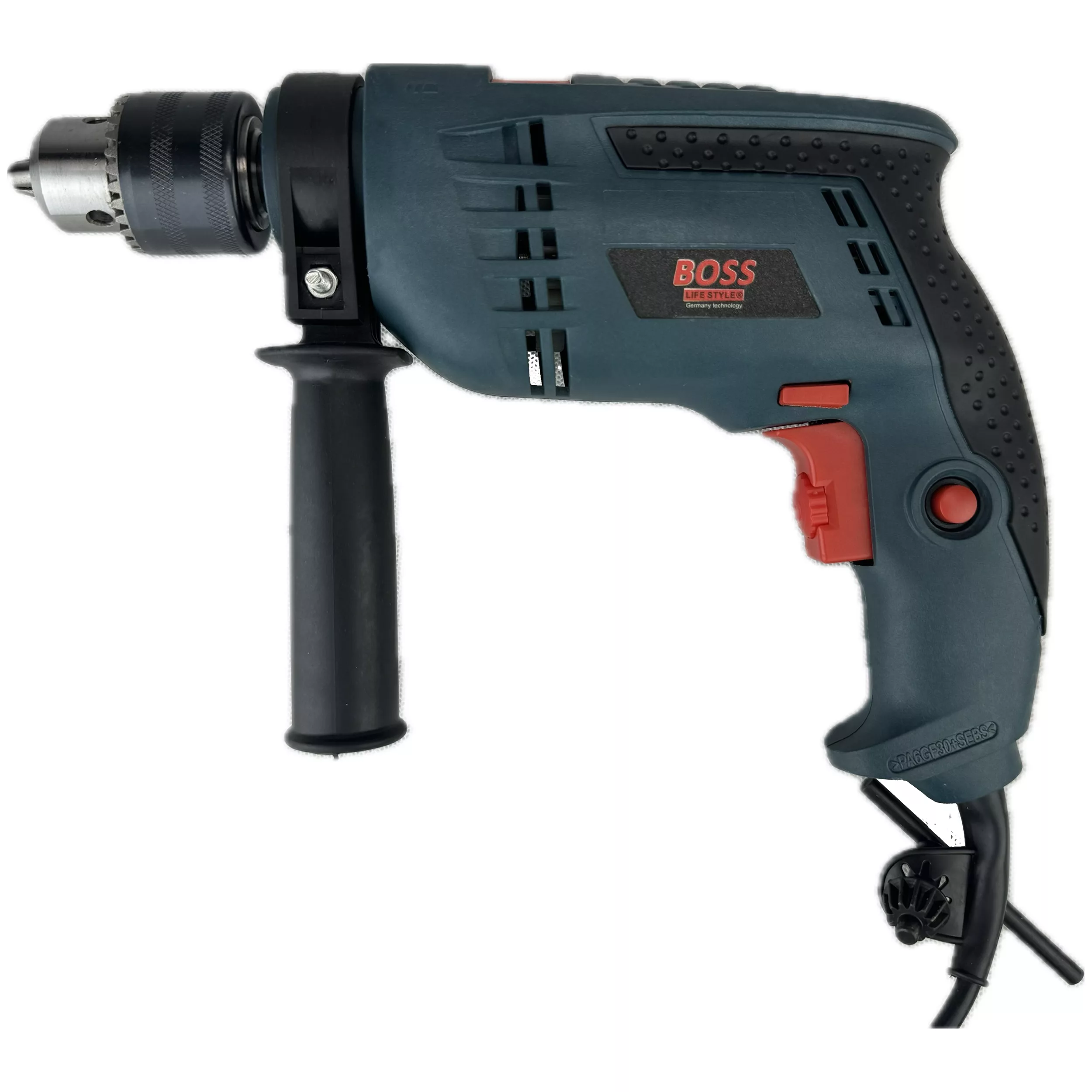 دریل چکشی باس مدل BS-5835 مجموعه 2 عددی