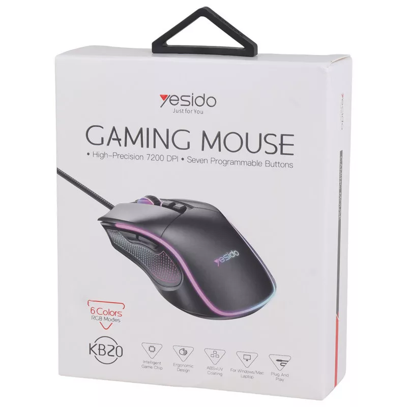 ماوس گیمینگ یسیدو مدل KB20