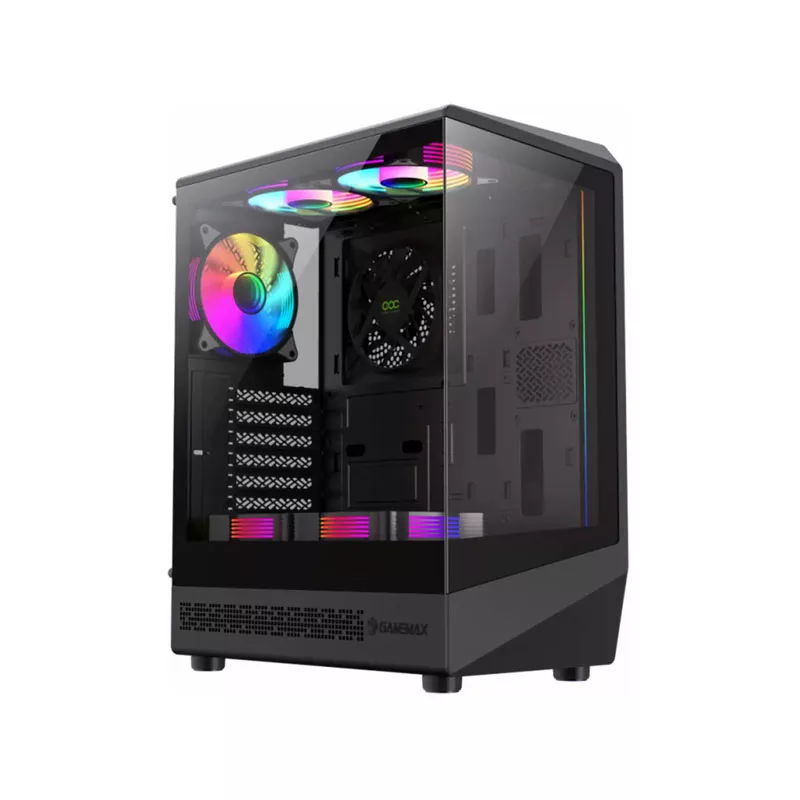 کیس کامپیوتر گیمینگ گیم مکس مدل Vista COC BK