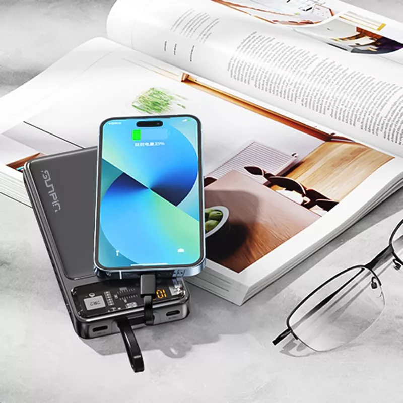 پاوربانک سان پین مدل SPD-009 ظرفیت 10000 میلی آمپر ساعت