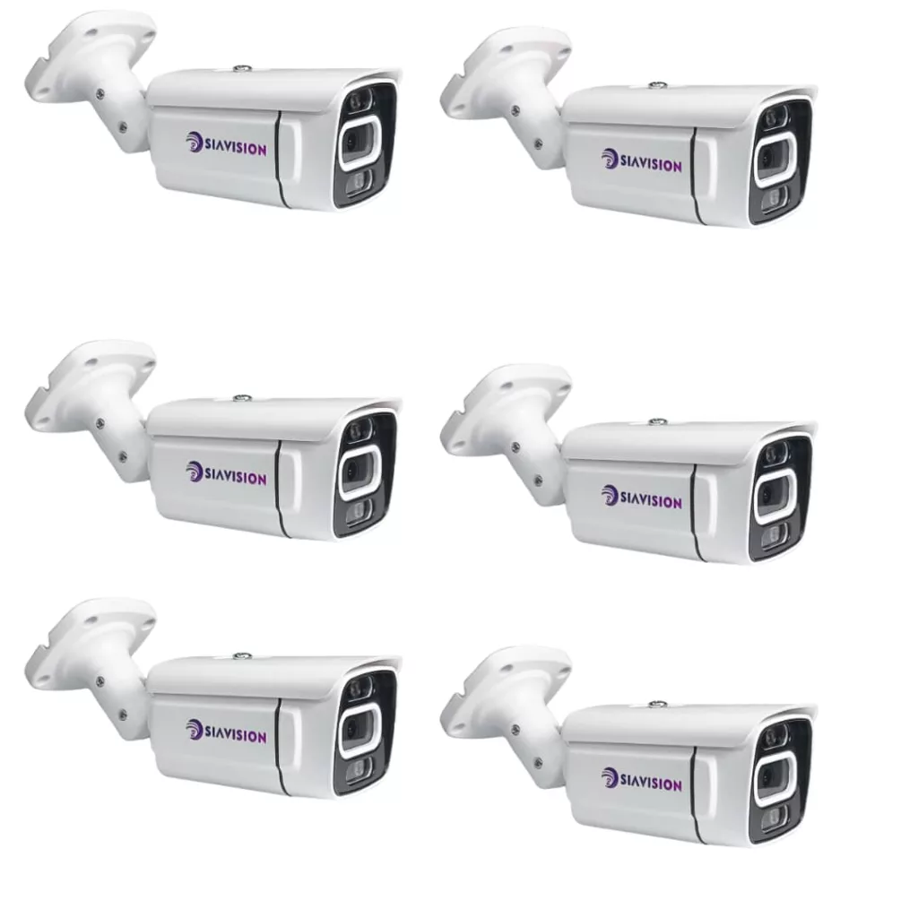 دوربین مداربسته سیاویژن مدل 5 مگاپیکسل کد BF-8302-SI بسته شش عددی