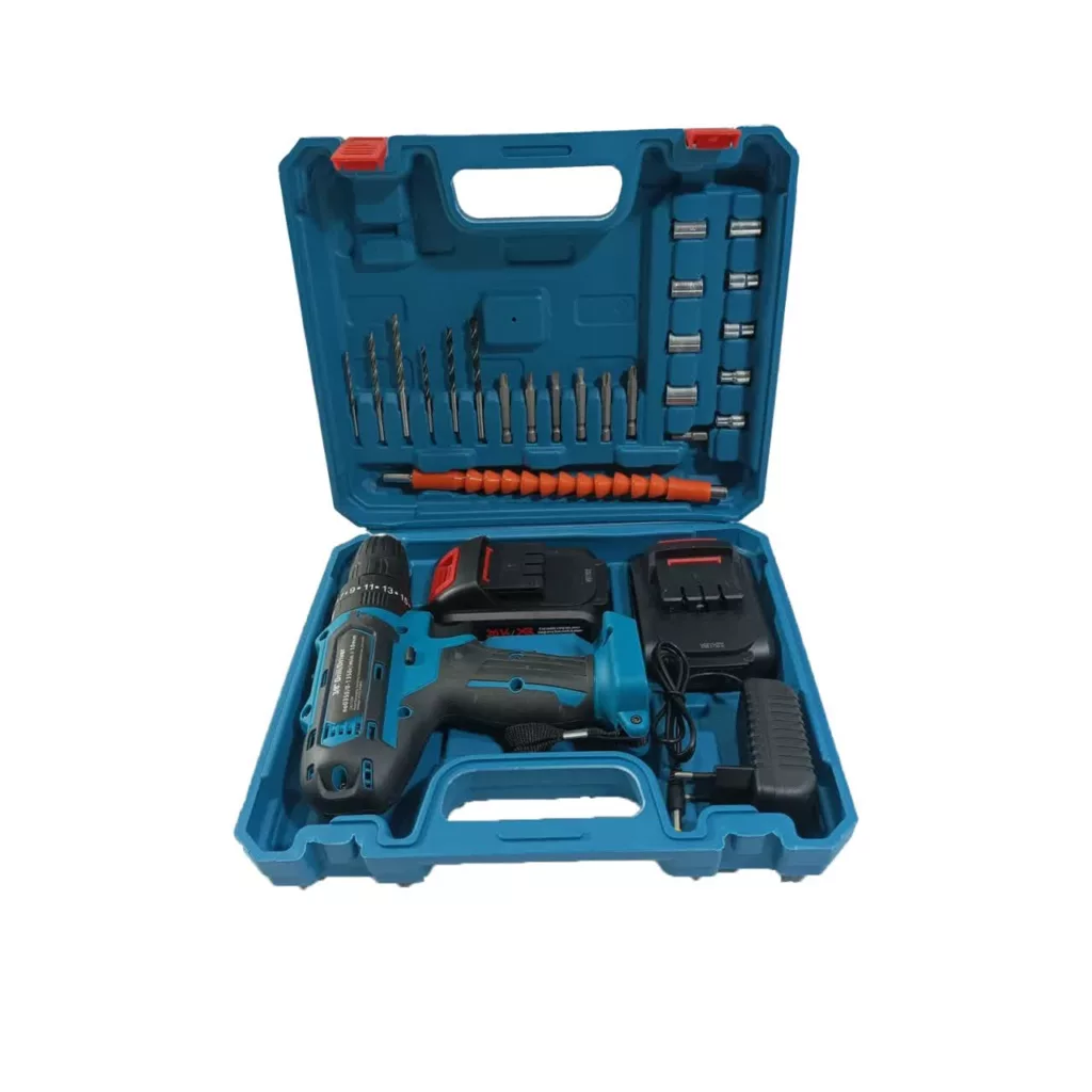 دریل چکشی  مدل brushless مجموعه 27 عددی