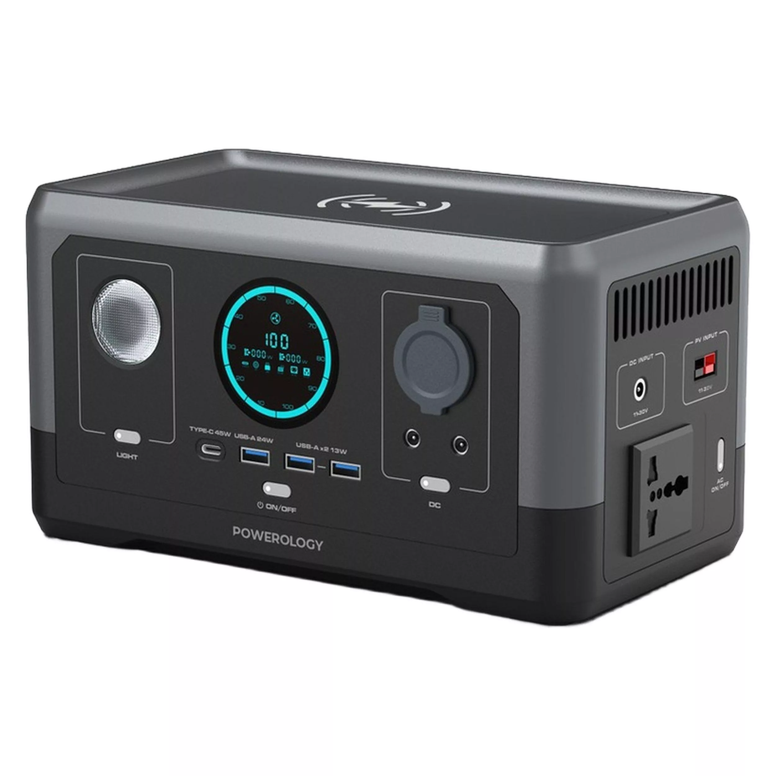 پاوربانک پاورولوجی مدل PPBCHA40 ظرفیت 76800 میلیآمپر ساعت پاوربانک پاورولوجی مدل PPBCHA40 ظرفیت 76800 میلیآمپر ساعت