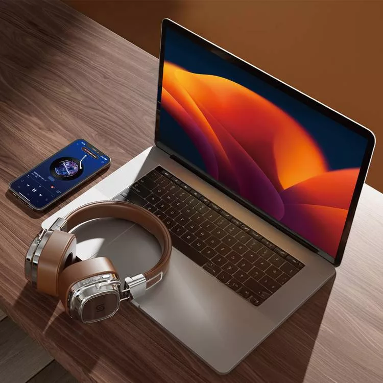 هدفون بلوتوثی پرودو مدل Vintage Wireless ENC