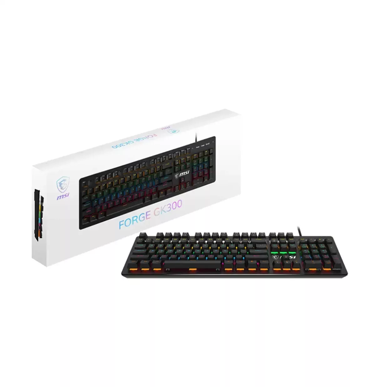 کیبورد گیمینگ ام اس آی مدل FORGE GK300