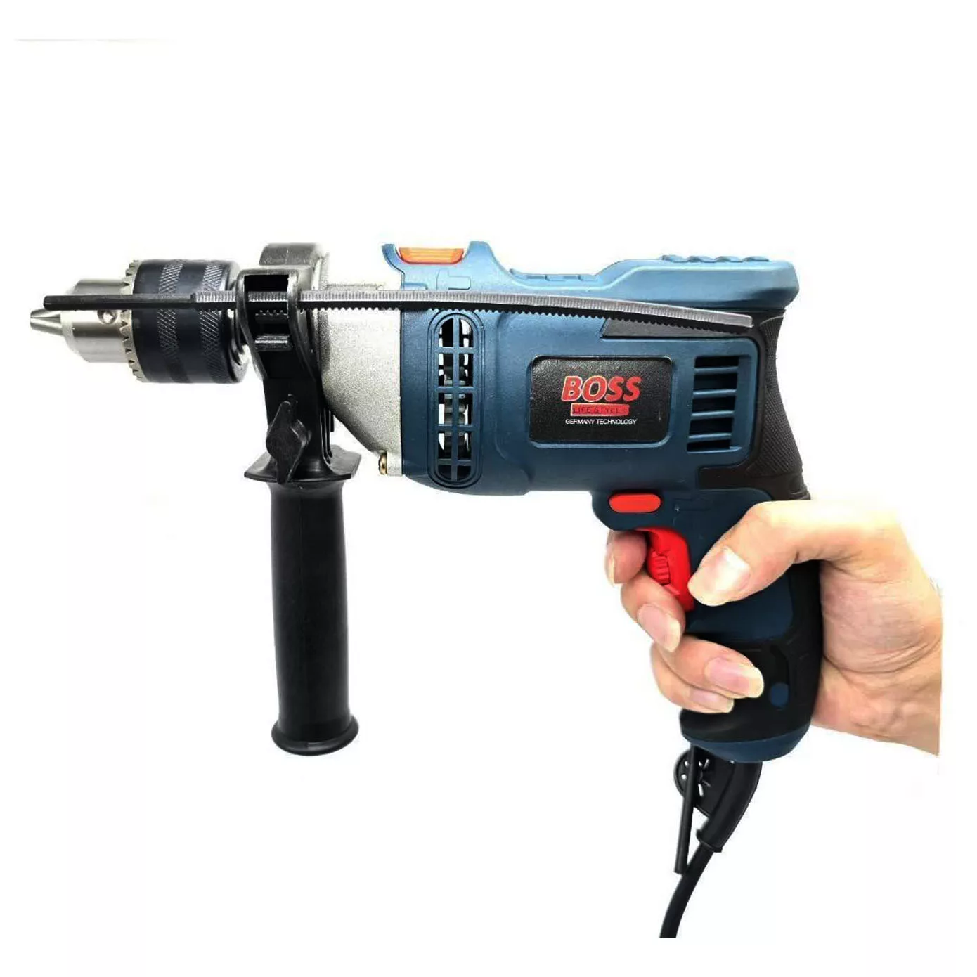 دریل چکشی برقی 13 میلی متری 2500 وات باس مدل BS-5852