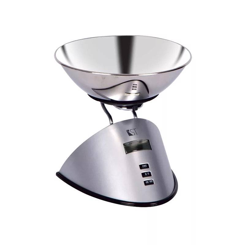 ترازو آشپزخانه دیجیتال کی اس تی مدل 5742 حداکثر ظرفیت قابل اندازه‌گیری 5 کیلوگرم با دقت اندازه‌گیری 1 گرم