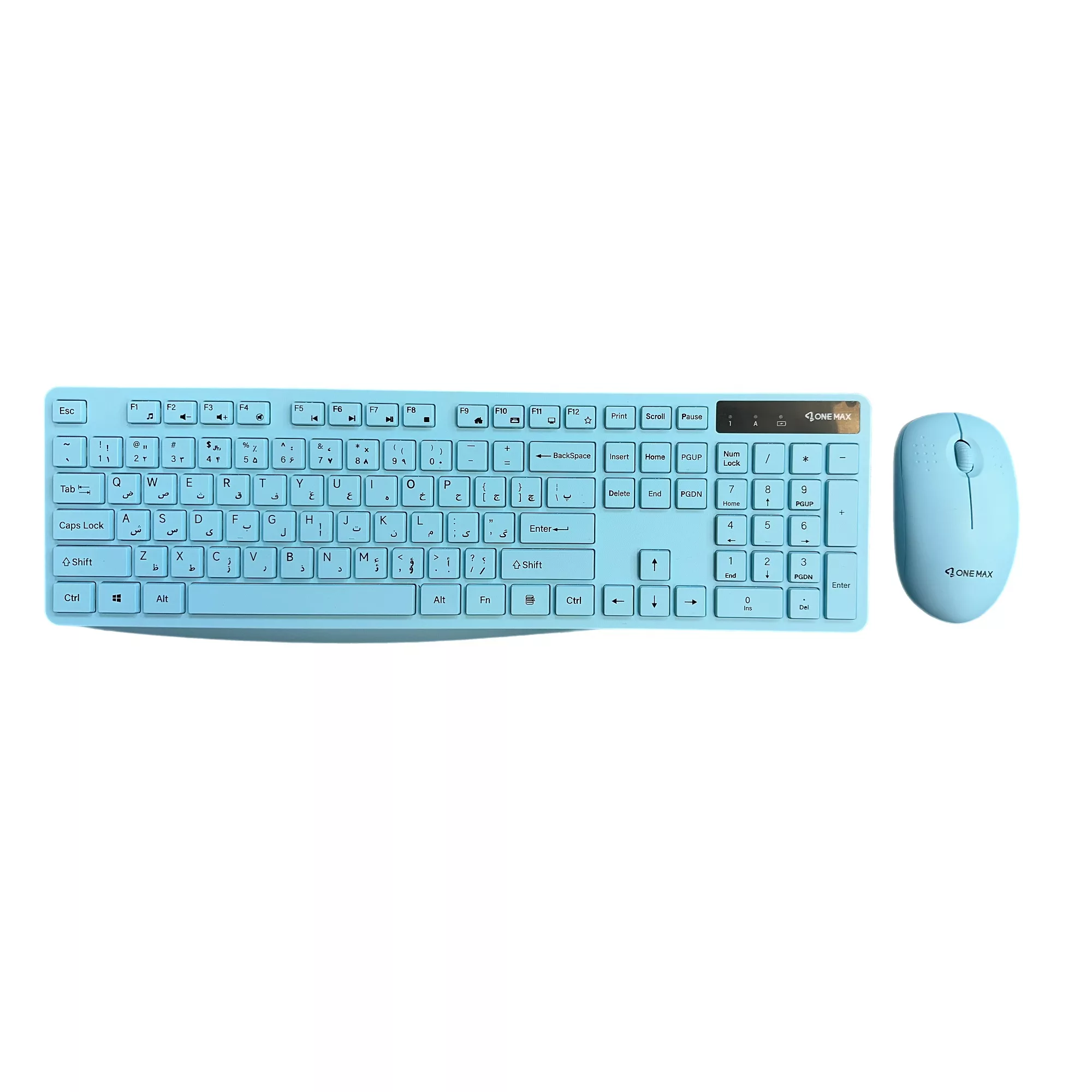 کیبورد و ماوس بی سیم وان مکس مدل OM-4500W