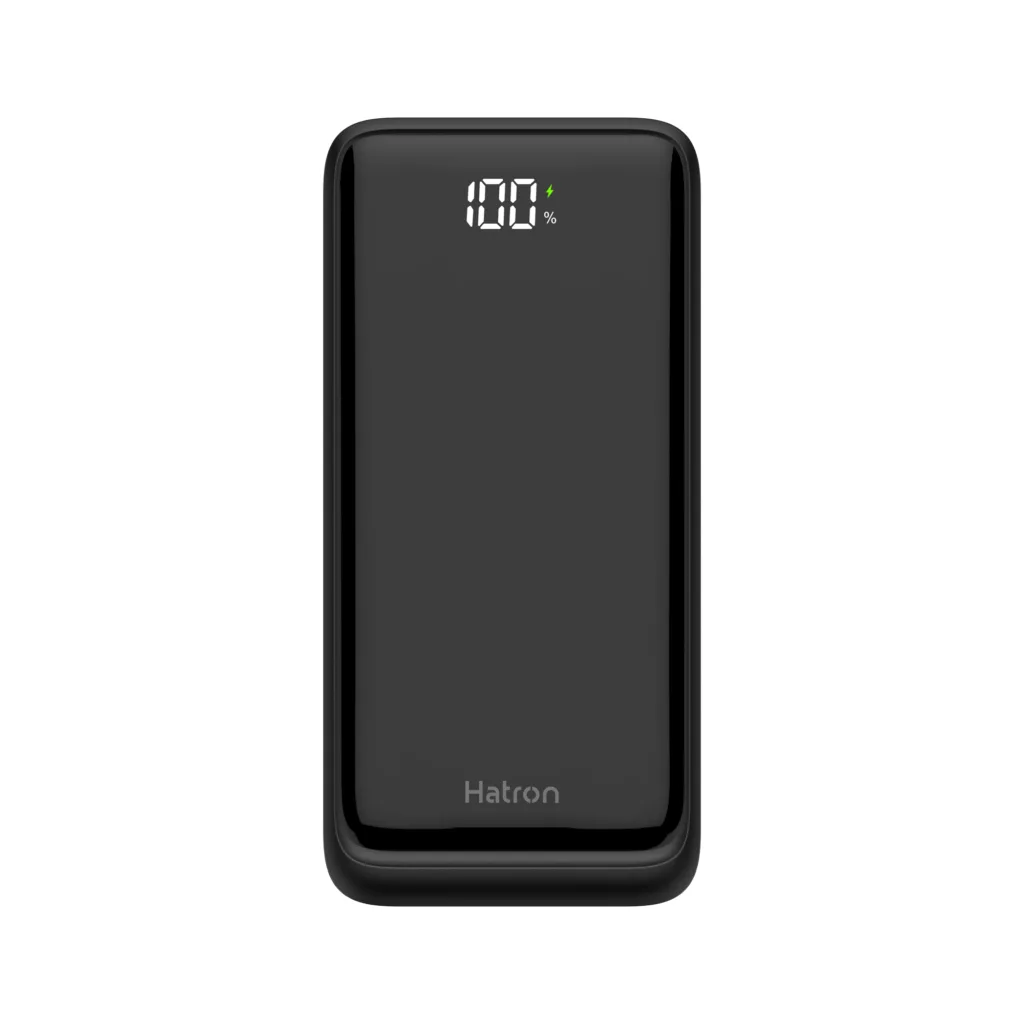 پاوربانک هترون مدل HPB1055G با ظرفیت 10000میلی آمپر ساعت