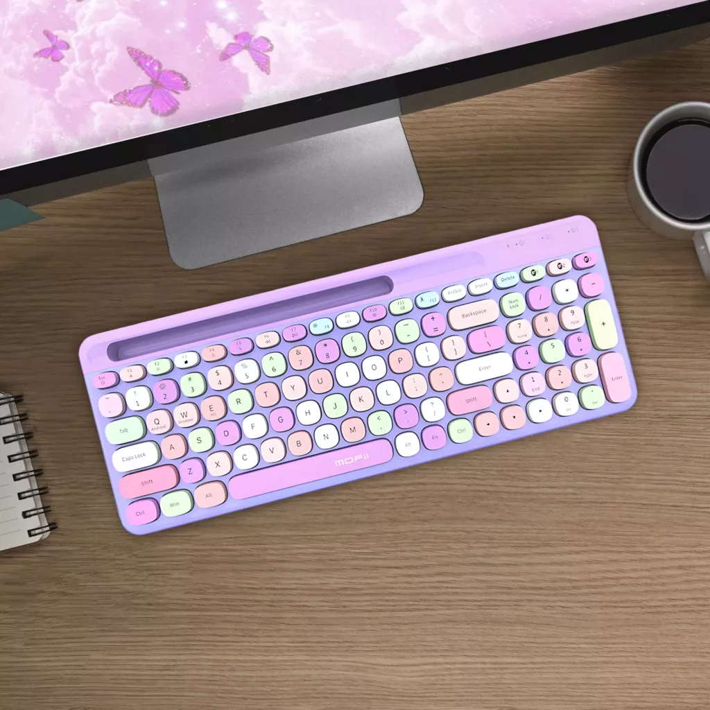 کیبورد بی سیم مافی مدل 888BT، سوییچ ممبران، Tenkeyless