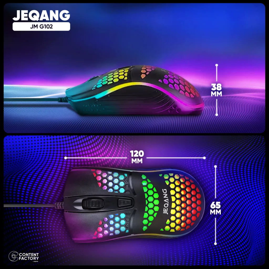 ماوس مخصوص بازی جکنگ مدل JM G102