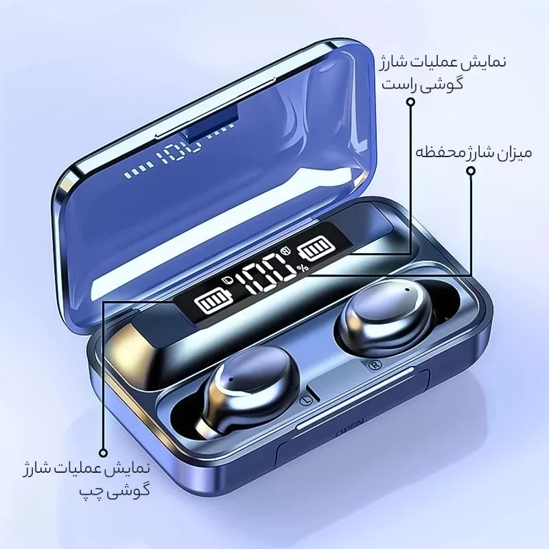 هدفون بلوتوثی مدل F10 PLUS NEW TYPE