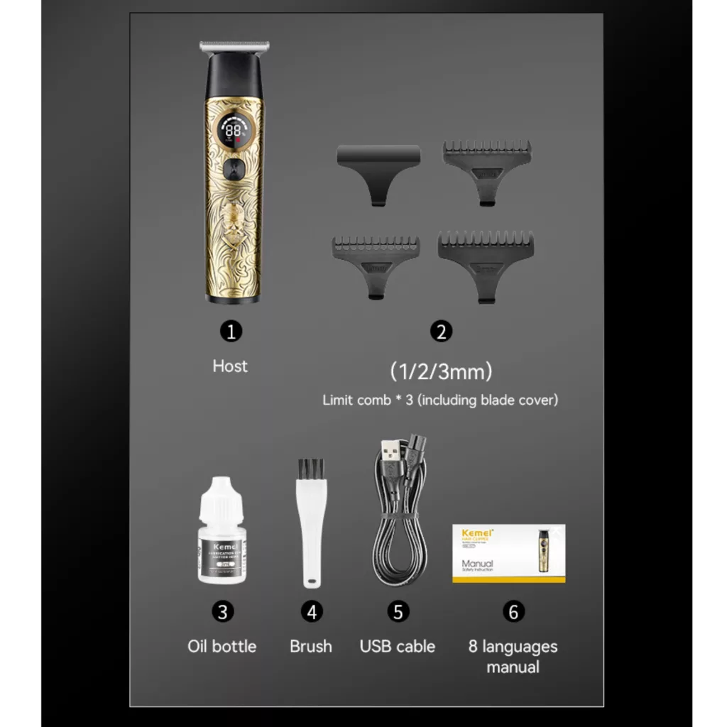 ماشین اصلاح موی سر و صورت کیمی مدل KM-1577