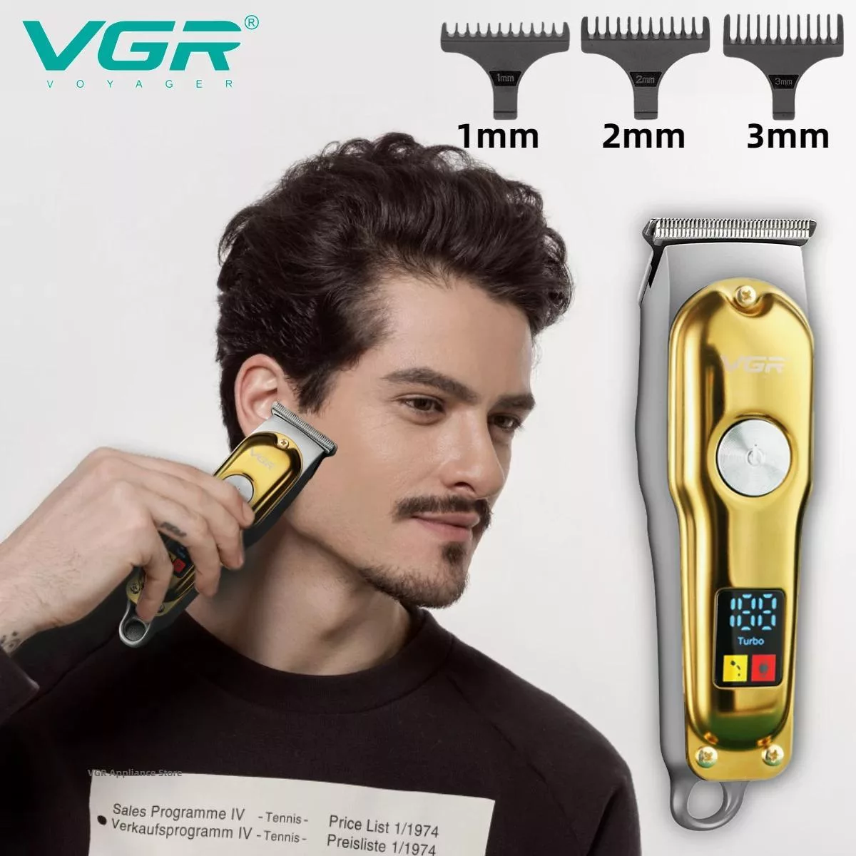 ماشین اصلاح موی سر و صورت وی جی ار مدل Vgr 290