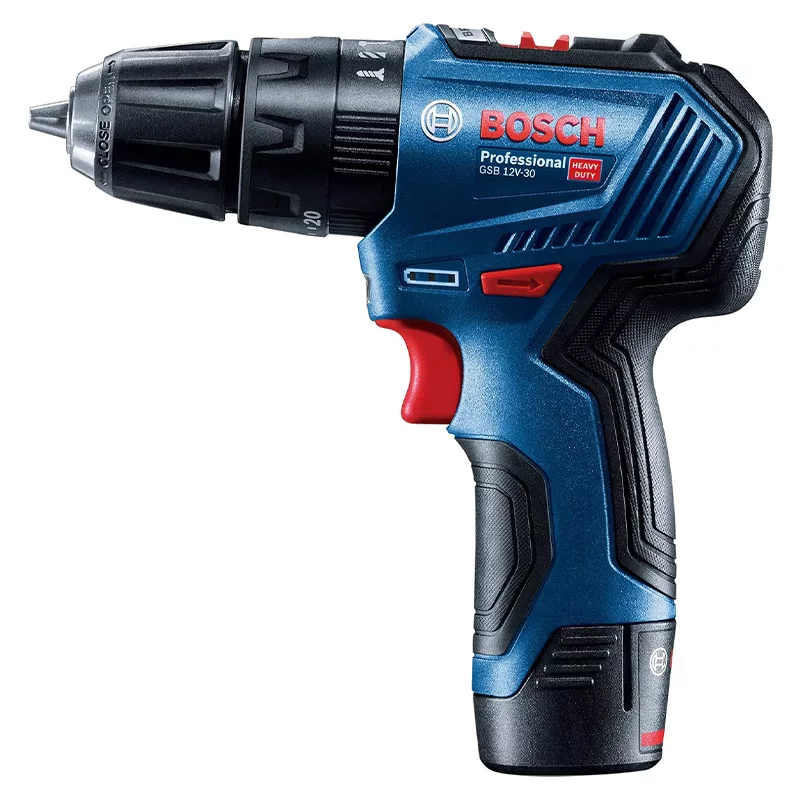 دریل چکشی شارژی بوش مدل سه حالته GSB 12V-30 2Extra