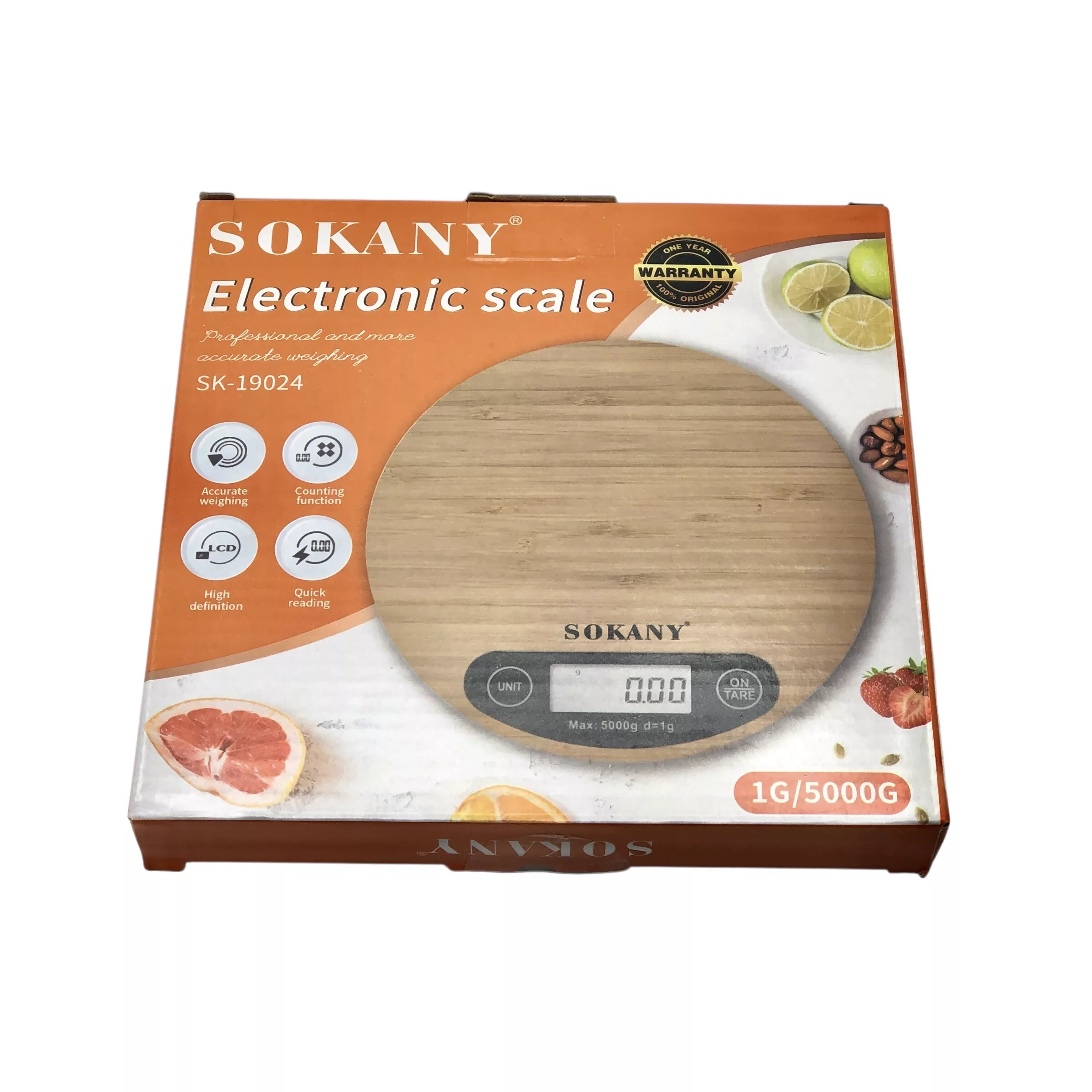 ترازوی آشپزخانه سوکانی مدل SK-19024