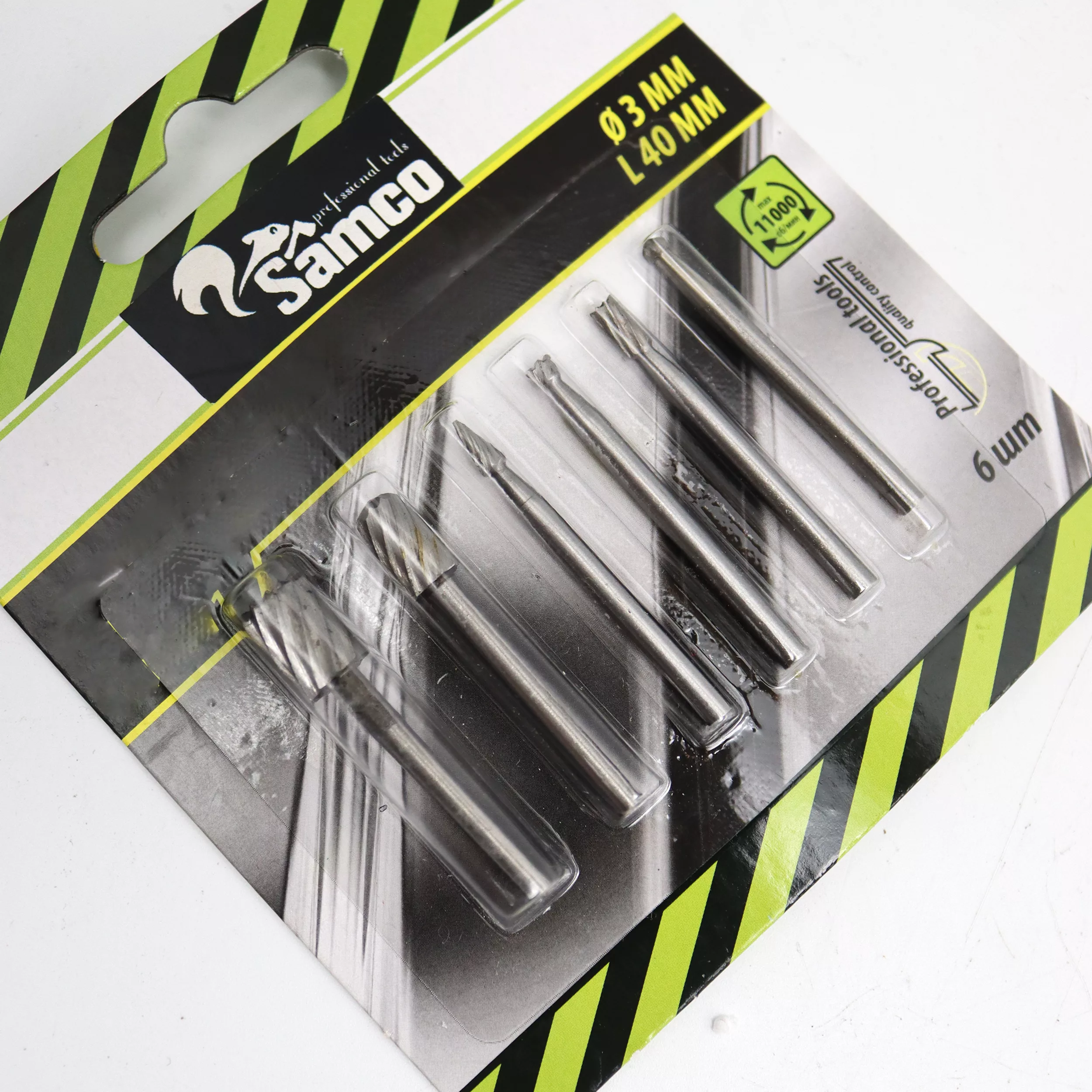 مته فرز فرم سامکو مدل چوب کد 06-YP-FORM مجموعه 6 عددی