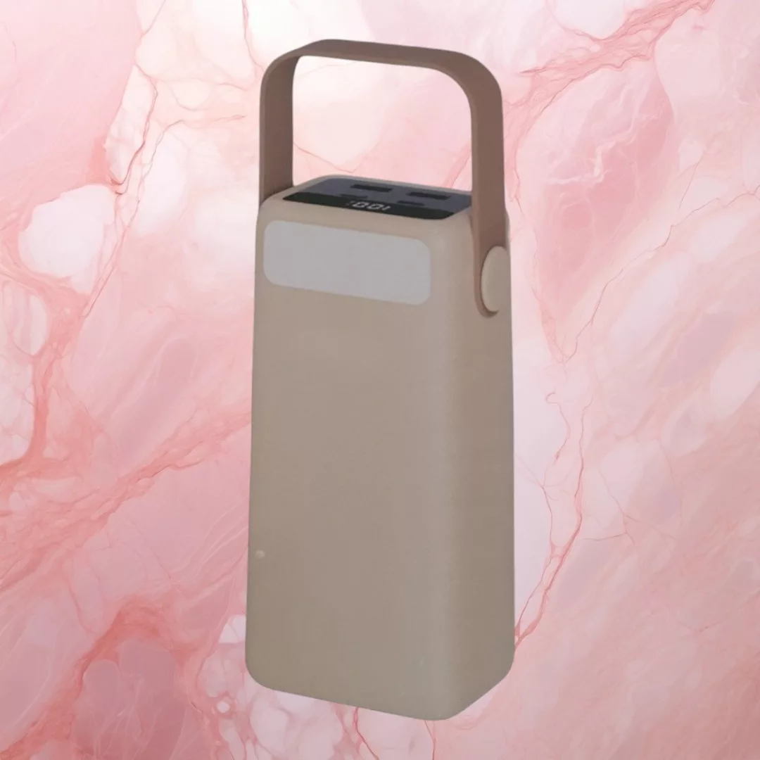 پاوربانک مدل 22.5wظرفیت 40000 میلی آمپر ساعت به همراه کابل تبدیل USB-C