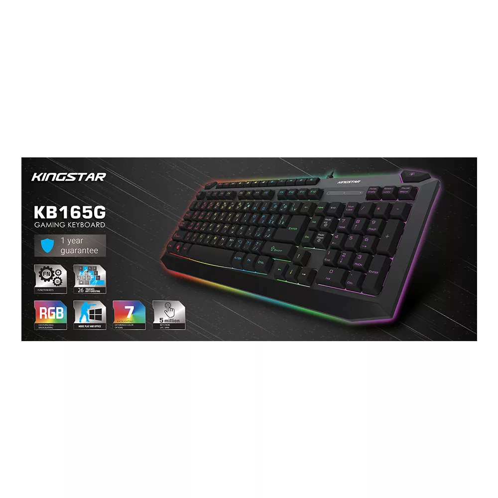 کیبوردمخصوصبازی کینگ استار مدل KB165G