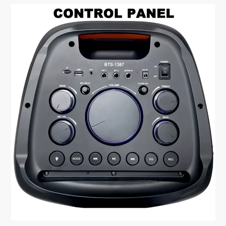 اسپیکر بلوتوثی قابل حمل مدل BTS-1387