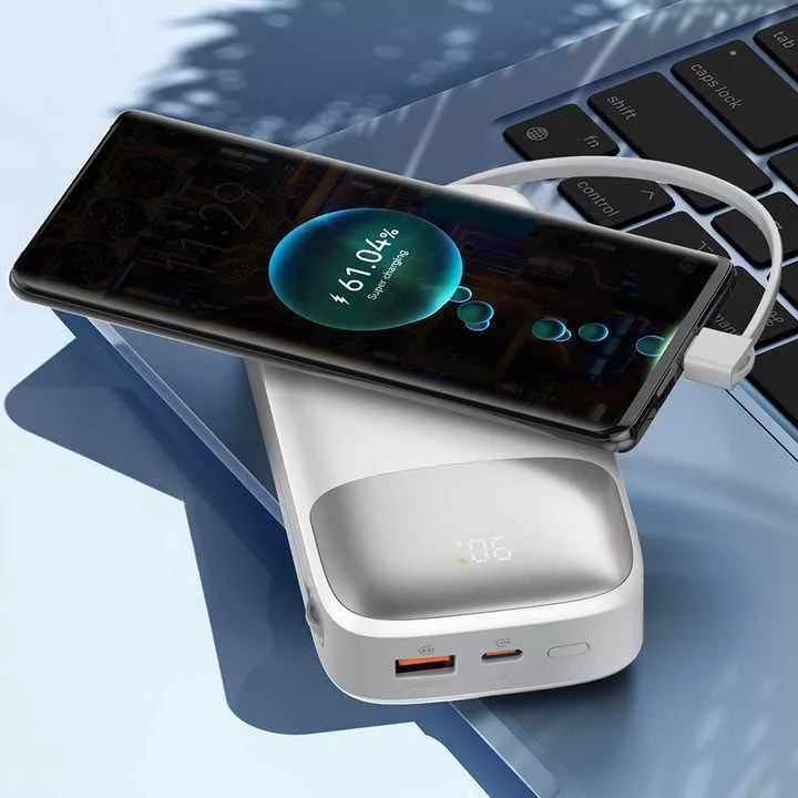 پاوربانک الدینیو مدل PQ20 ظرفیت 20000 میلی آمپر ساعت