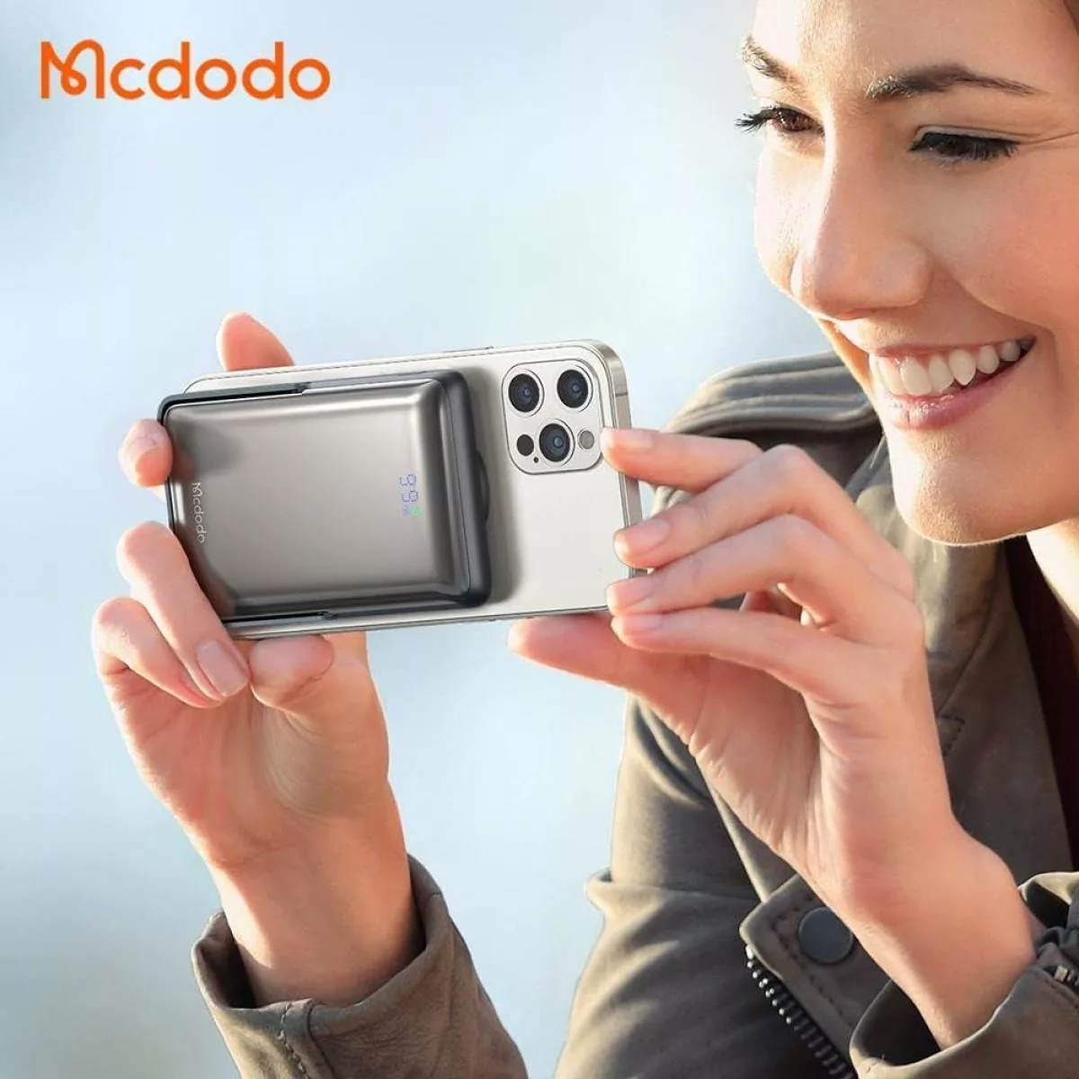 پاوربانک مک دودو مدل MC-0691 Grey