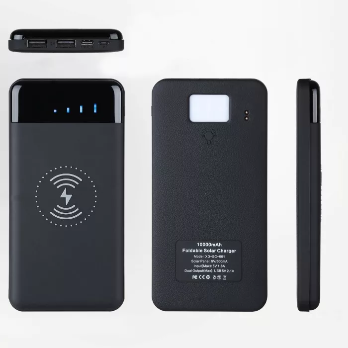 پاوربانک خورشیدی مدل WSC25 ظرفیت 10000 میلی آمپر ساعت