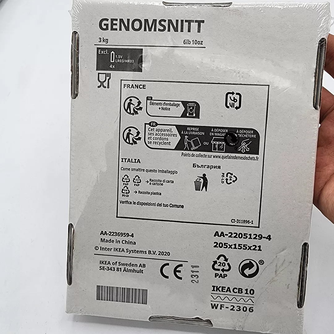 ترازوی آشپزخانه ایکیا مدل AN16 Genomsnitt