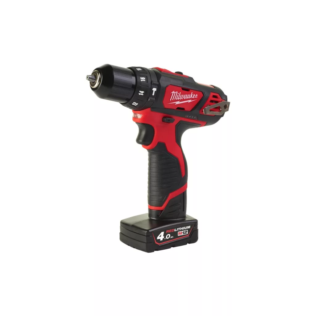 دریل پیچ گوشتی چکشی شارژی میلواکی مدل M12 BPD-202C