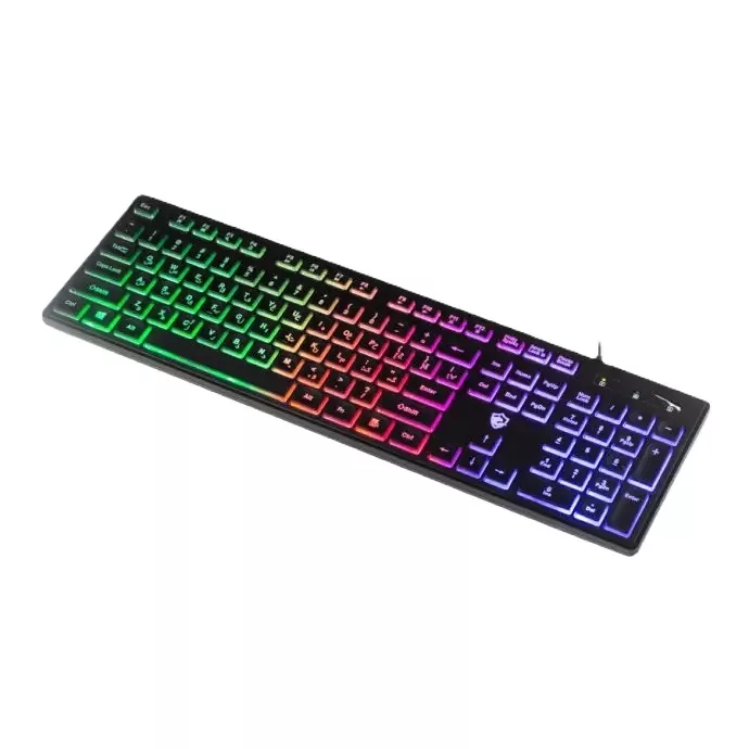 کیبورد گیمینگ بیاند مدل BGK-2010 سوئیچ ممبران، Full-Size، نورپردازی RGB