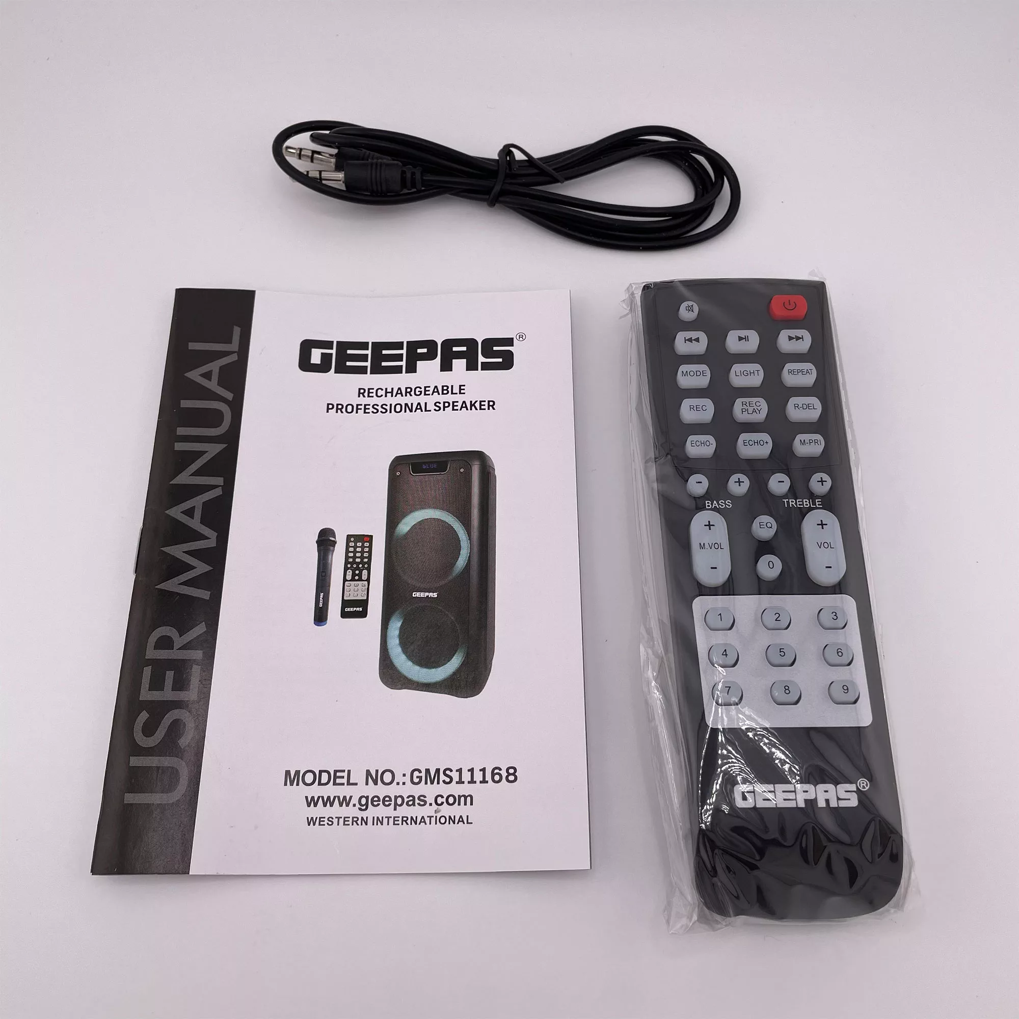 اسپیکر بلوتوثی قابل حمل جی پاس مدل GMS11168