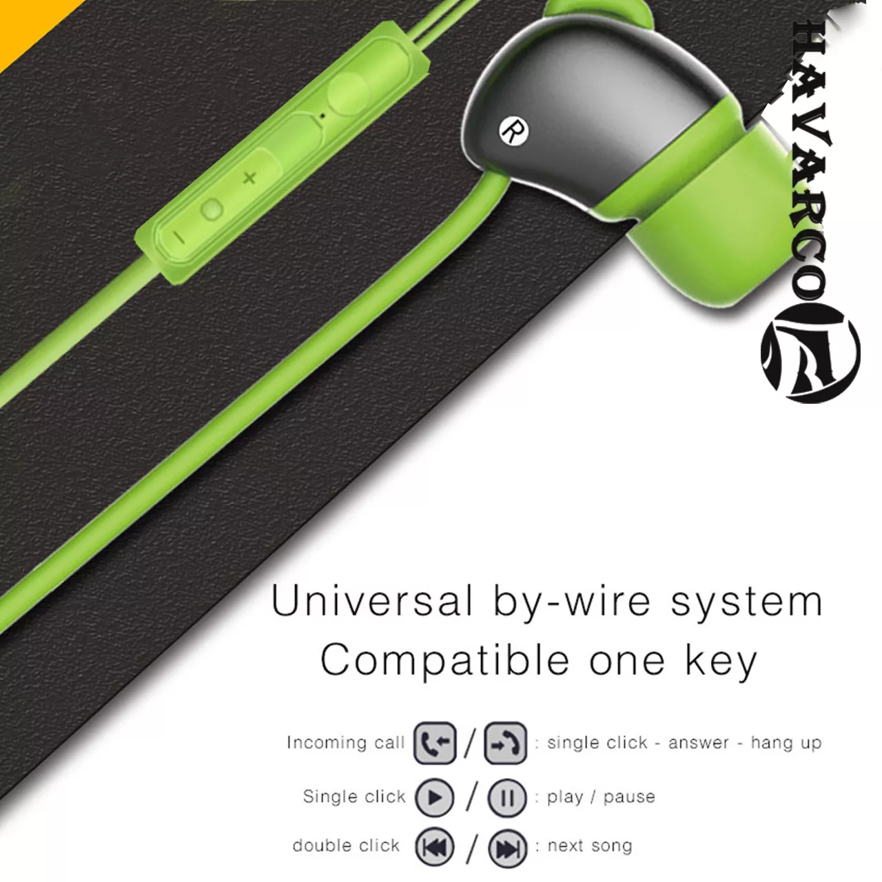 هندزفری  هوارکو مدل Mercedes