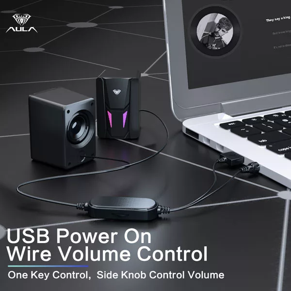 اسپیکر دسکتاپ آئولا مدل  WIND N-108