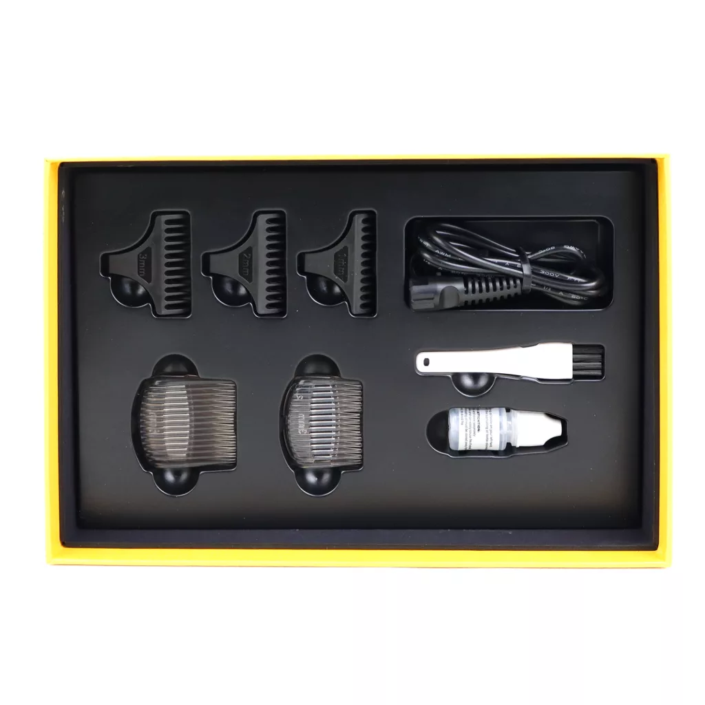 ست ماشین اصلاح موی صورت و بدن شارژی کیمی مدل KM-1537