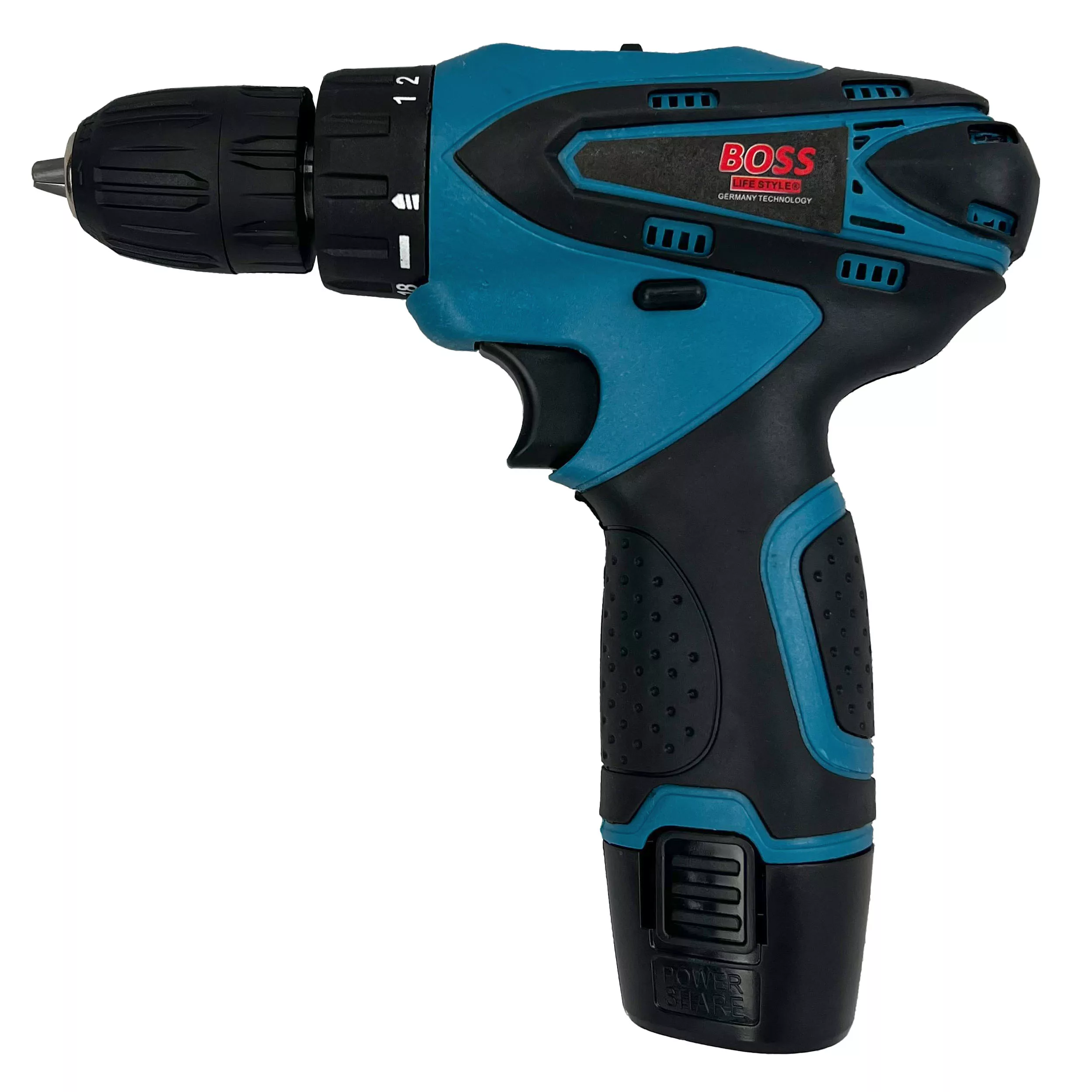 دریل پیچ گوشتی شارژی باس مدل 18v-1B-Blue کد 1