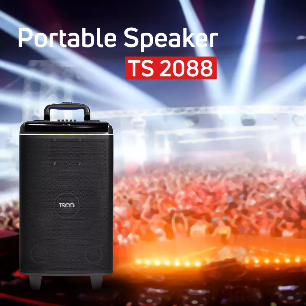 اسپیکر بلوتوثی قابل حمل تسکو مدل TS 2088