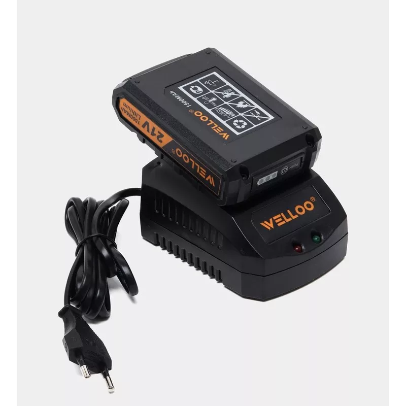 دریل شارژی چکشی پیچ گوشتی 10 میلی متری 21 ولت ولوو مدل CLD5O221