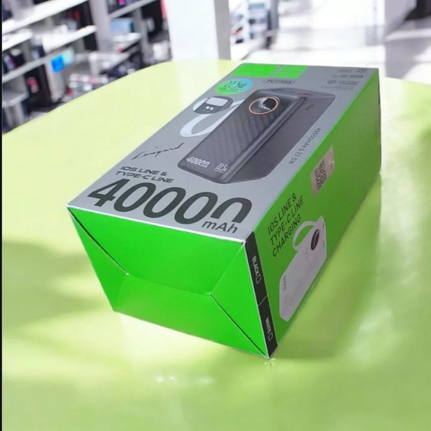 پاوربانک مدل 4OOOOmah ظرفیت 40000 میلی آمپر ساعت