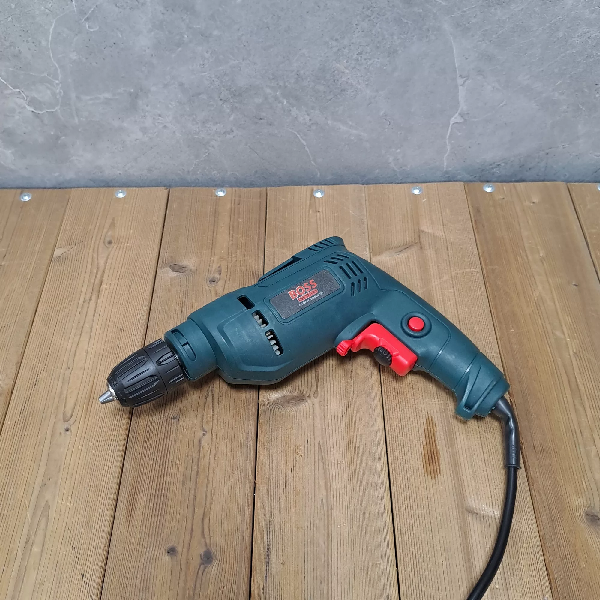 دریل پیچ گوشتی برقی سه نظام 10 اتوماتیک 600 وات باس مدل LIFE_STYLE