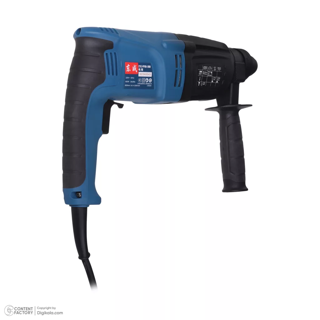 دریل بتن کن چهار شیار 26 میلیمتر 800 وات دانگ چنگ مدل DZC05-26B-z1c-ff05-26b