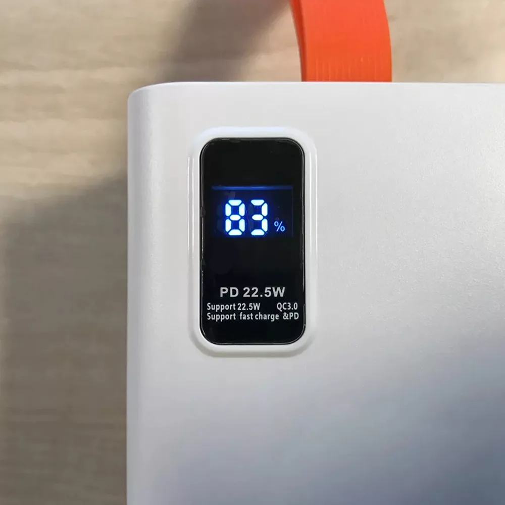 پاوربانک پی زد ایکس مدل V78 Fast Charge 22.5W ظرفیت 40000 میلی آمپر ساعت