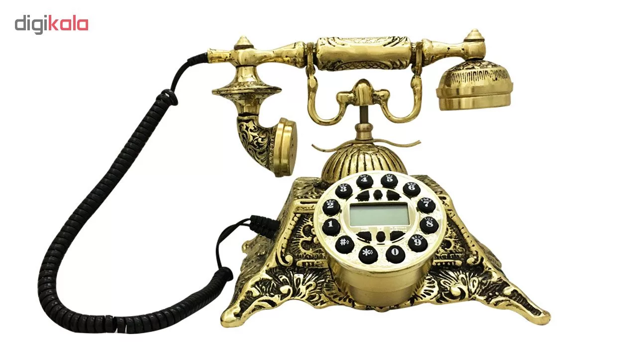 تلفن کلاسیک برنجی کد 01