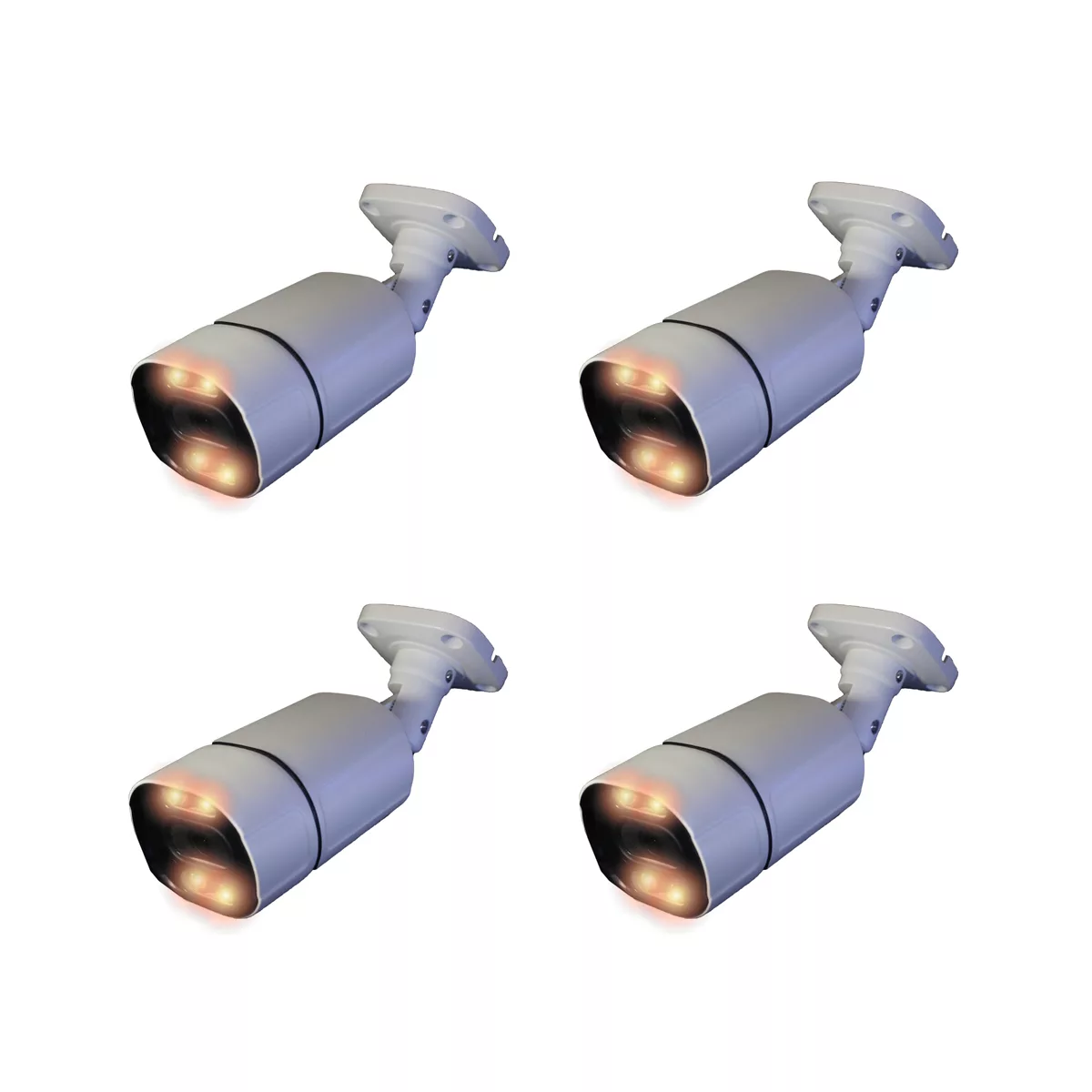 دوربین مداربسته آنالوگ مدل وارم لایت AHD-fd60-2053 بسته 4 عددی