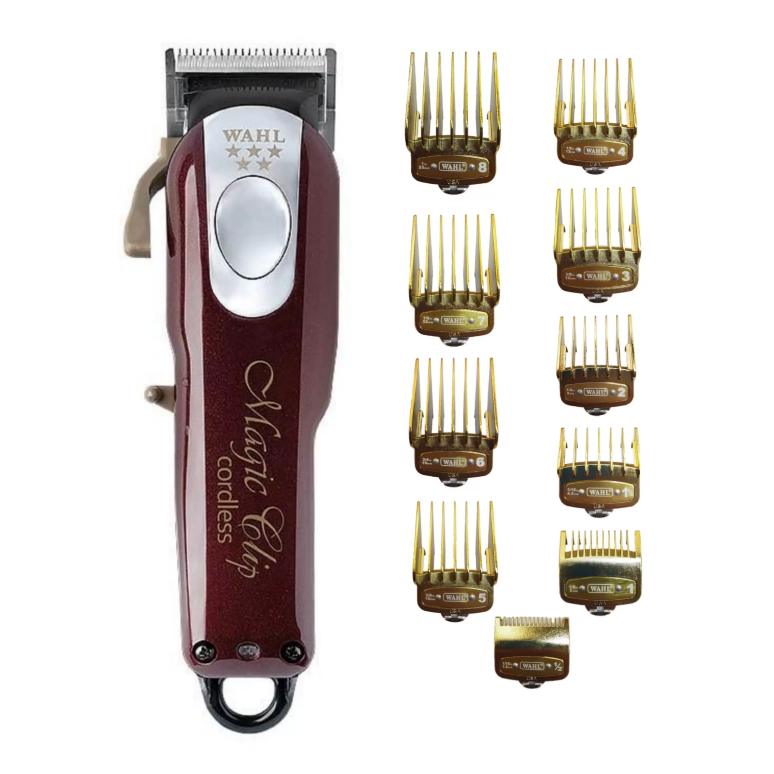 ماشین اصلاح موی سر و صورت وال پروفشنال مدل مجیک کلیپ به همراه شانه اصلاح وال مدل 01 بسته 10 عددی ماشین اصلاح موی سر و صورت وال پروفشنال مدل مجیک کلیپ به همراه شانه اصلاح وال مدل 01 بسته 10 عددی