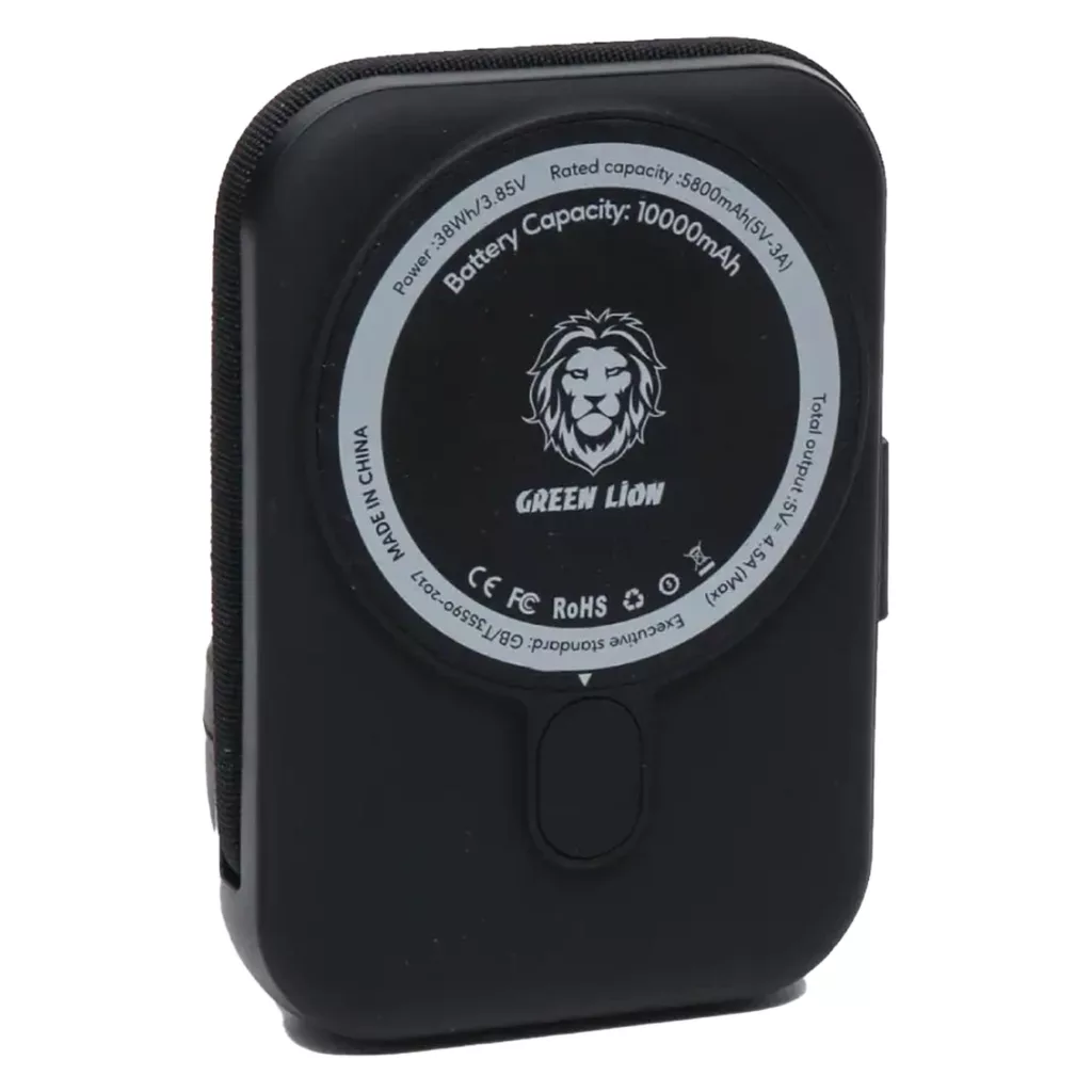 پاوربانک گرین لاین مدل monoco magsafe ظرفیت 10000میلی آمپر ساعت