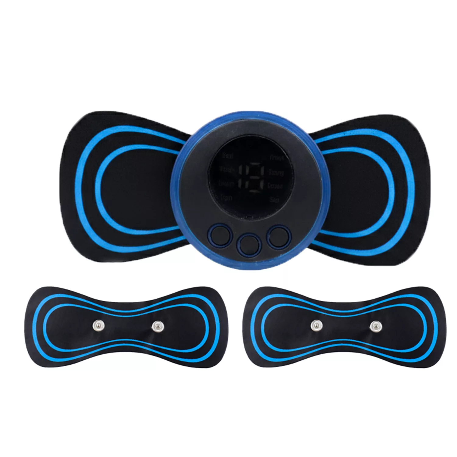 ماساژور برقی جاماکی مدل پروانه به همراه پد یدک بسته 3 عددی ماساژور برقی جاماکی مدل پروانه به همراه پد یدک بسته 3 عددی