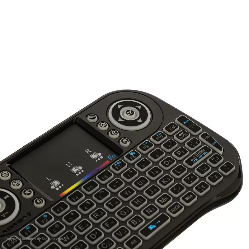 مینی کیبورد بی سیم مدل i10 Wireless به همراه تاچ پد