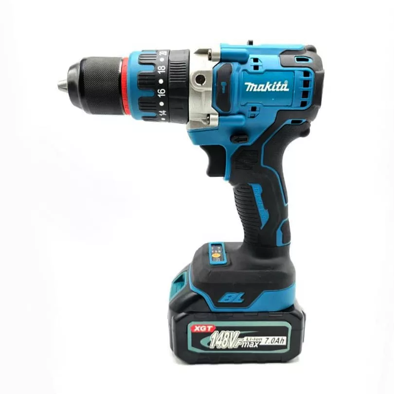 مجموعه 25 عددی دریل گیربکسی چکشی سه نظام 13میلیمتری 148 ولت ماکیتا مدل MV05-148V