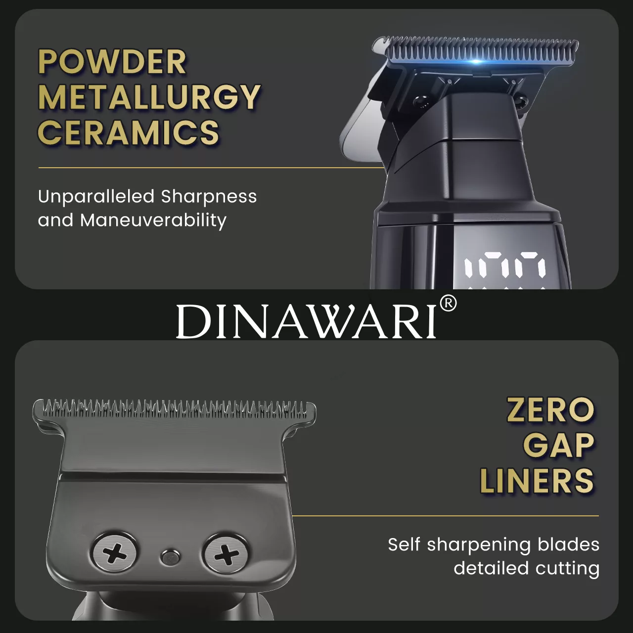 ماشین اصلاح موی سر و صورت شارژی دیناواری مدل D-190